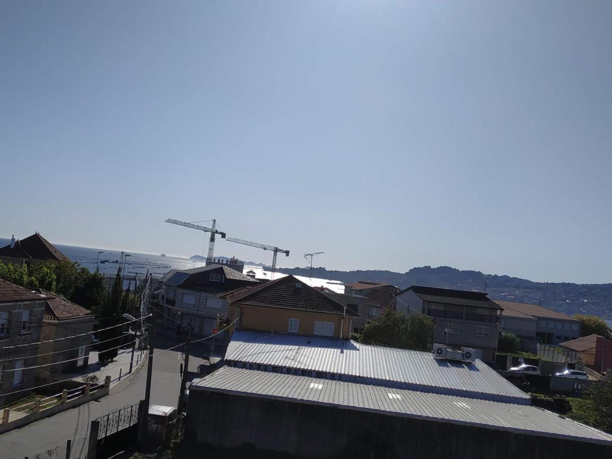 Amplio Apartamento Exterior Con Vistas A Islas Cies Moaña Εξωτερικό φωτογραφία