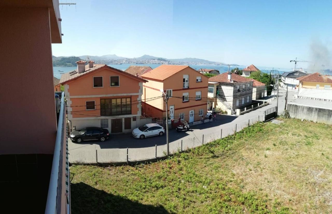Amplio Apartamento Exterior Con Vistas A Islas Cies Moaña Εξωτερικό φωτογραφία