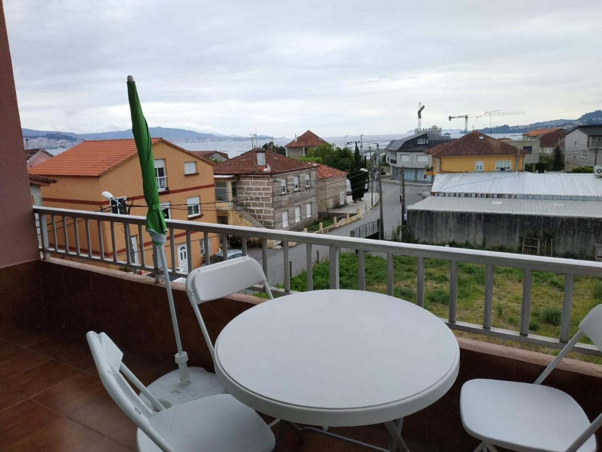 Amplio Apartamento Exterior Con Vistas A Islas Cies Moaña Εξωτερικό φωτογραφία