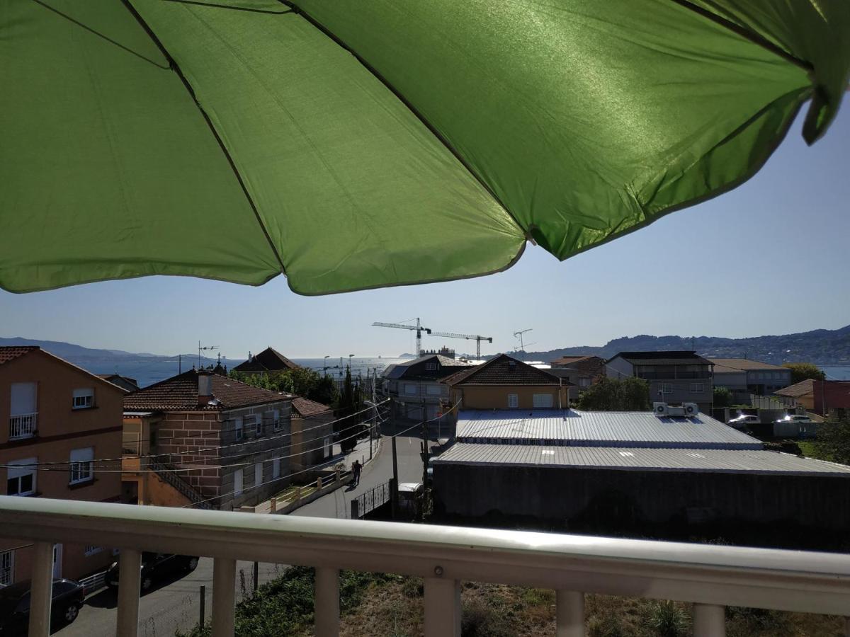 Amplio Apartamento Exterior Con Vistas A Islas Cies Moaña Εξωτερικό φωτογραφία